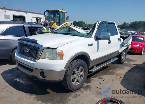 2006 Ford F150 Supercrew из США, поврежденный, VIN 1FTPW14536FA47604